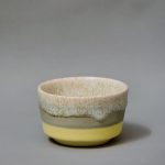 Molecule's Classic Yellow Grey Short Espresso Cup