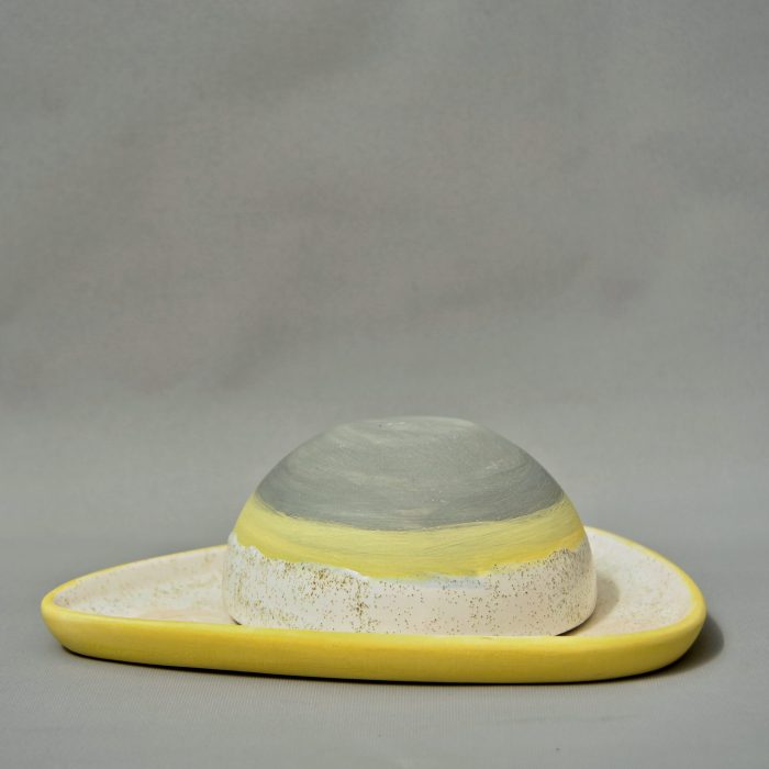 Molecule's Classic Yellow Grey Latte - Görsel 3