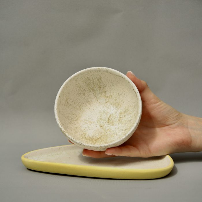 Molecule's Classic Yellow Grey Latte - Görsel 2