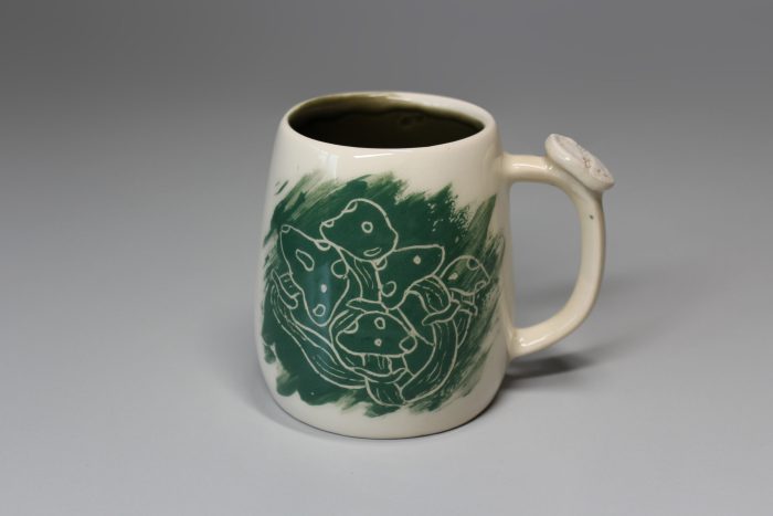 Honey Agaric Handled Mug - Görsel 2