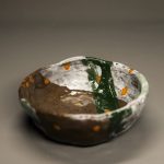 Wabi Sabi Green Touch Soup Bowl
