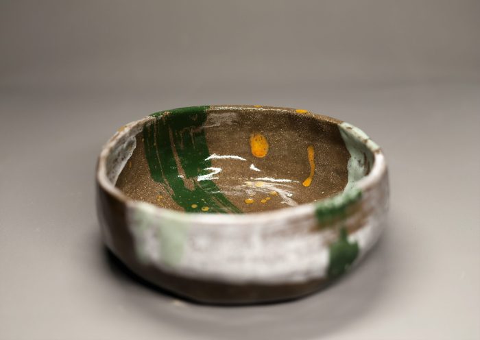 Wabi Sabi Green Touch Bowl - Görsel 3