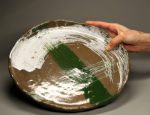 Wabi Sabi Green Touch Platter - Görsel 2