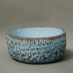 Blue Asymmetric Bowl