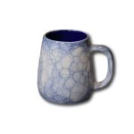 Blue Balloon Effect Handle Mug