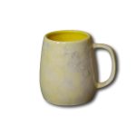 Yellow Balloon Effect Handle Mug
