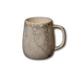 Black Balloon Effect Handle Mug