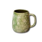 Green Balloon Effect Handle Mug