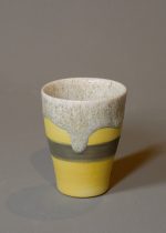 Molecule's Classic Yellow Grey Espresso Cup - Görsel 3