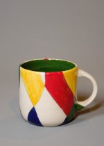 Patchwork Green Mug