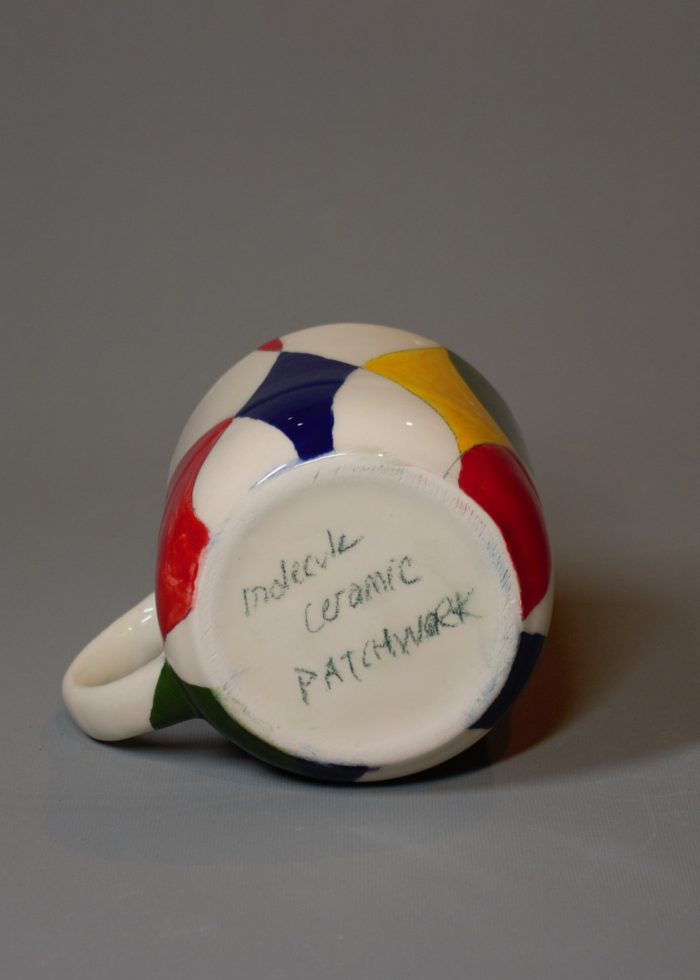 Patchwork Green Mug - Görsel 2