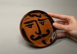 Face of Man Plate