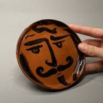 Face of Man Plate