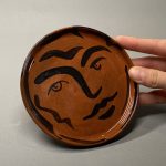 Face of Woman Plate