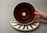 Deep Red Bowl&Tabak Set - Görsel 2