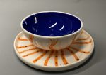 Cobalt Bowl&Tabak Set