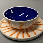 Cobalt Bowl&Tabak Set