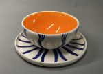 Orange Bowl&Tabak Set