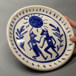 Blue Wolves Plate