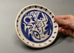 Blue Wolves Tiny Plate