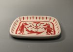 Red Wolves Rectangle Plate - Görsel 2