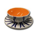 Orange Bowl&Tabak Set