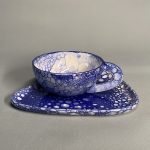 Blue Balloon Effect Handle Latte