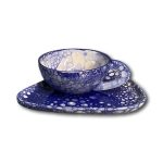 Blue Balloon Effect Handle Latte