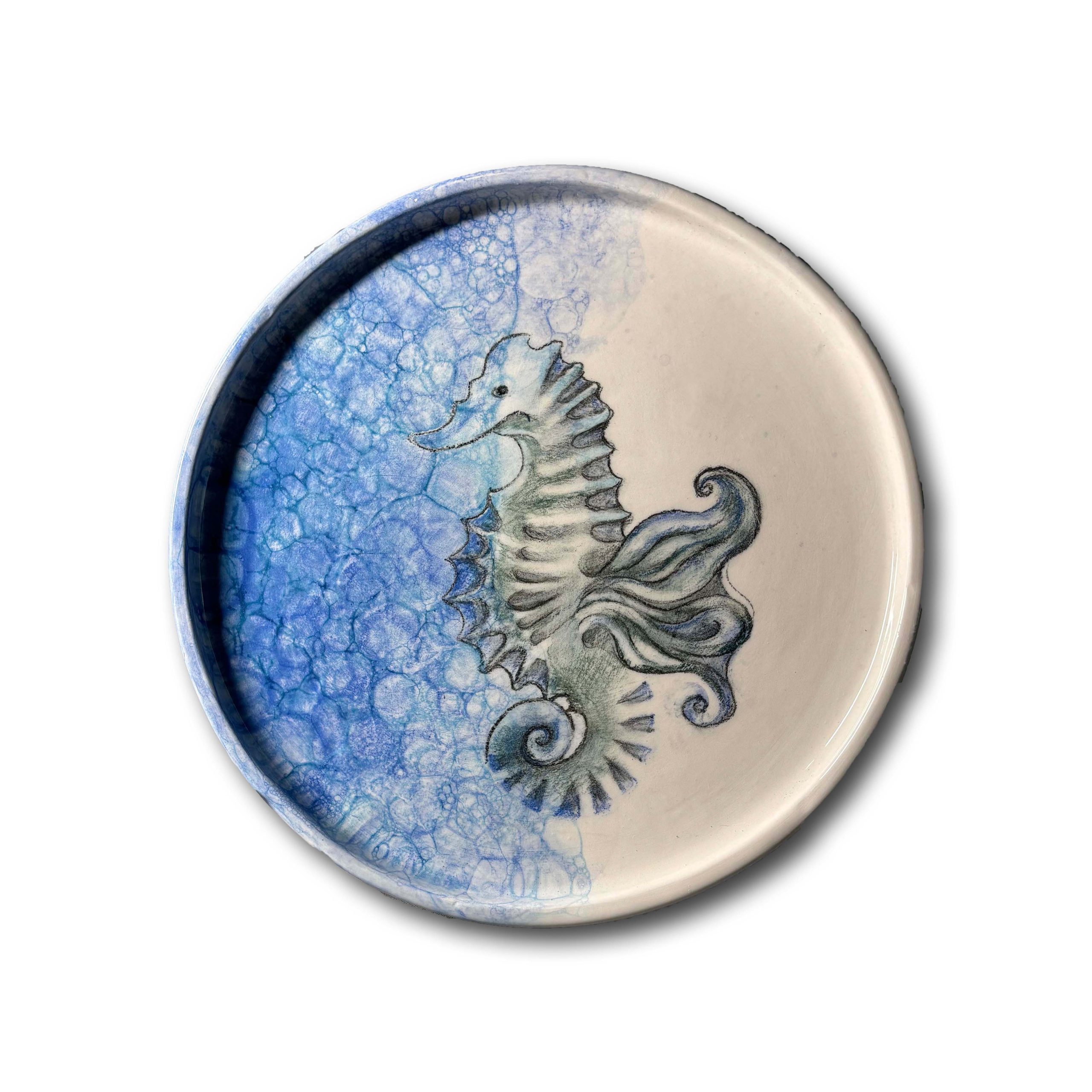 seahorseplate Seahorse Plate - Görsel 1